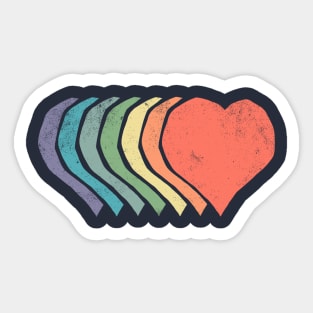 Rainbow Love Sticker